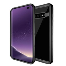 Waterproof Case with Built-in Screen Protector for Galaxy S10 Plus