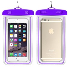 Waterproof Smartphone Pouch - Purple