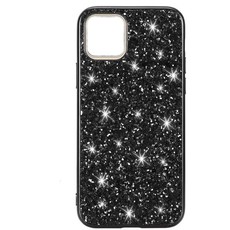 We Love Gadgets Black Powder Glitter Cover for iPhone 11