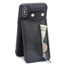 We Love Gadgets Card Slot Case with Zipper for iPhone X & XS