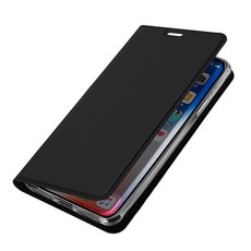 We Love Gadgets Flip Cover with Card Holder for iPhone XR Black