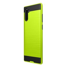 We Love Gadgets Galaxy Note 10 Brushed Armor Cover Green