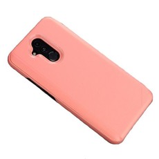 We Love Gadgets Mirror Flip Cover for Huawei Mate 20 Lite Rose Gold