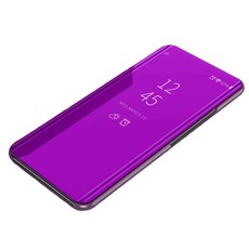 We Love Gadgets Mirror Flip Cover For Samsung Note 10 Purple