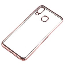 We Love Gadgets Samsung Galaxy A30 Transparent Cover Rose Gold Bumper