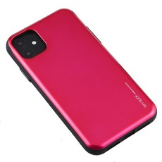 We Love Gadgets Slide Cover With Card Slot iPhone 11 Hot Pink