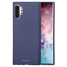 We Love Gadgets Soft Feeling Cover for Galaxy Note 10 Plus - Midnight Blue