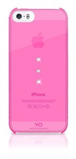 White Diamond Trinity Cover Apple iPhone 5 & 5S-Pink