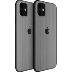 Wripwraps Brushed Metal Skin for iPhone 11 - Double Pack