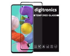 Digitronics Full Coverage Protective Tempered Glass for Samsung Galaxy A51