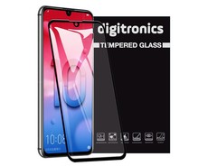 Digitronics Full Coverage Tempered Glass for Honor 10 Lite - Black