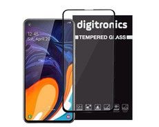 Digitronics Full Coverage Tempered Glass for Samsung Galaxy A60