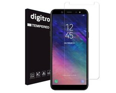 Digitronics Premium Tempered Glass for Samsung Galaxy A6 Plus