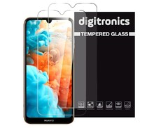 Digitronics Protective Tempered Glass for Huawei Y6 (2019) - Pack of 2