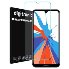 Digitronics Protective Tempered Glass for Huawei Y7 (2019)