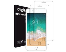 Digitronics Tempered Glass for iPhone 8 / 7 - Pack of 2