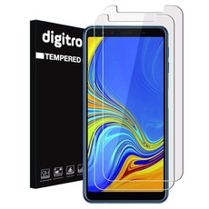 Digitronics Tempered Glass for Samsung Galaxy A7 (2018) - Pack of 2