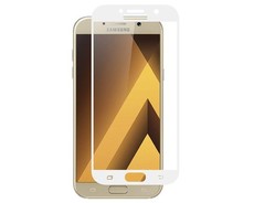 Full Coverage Tempered Glass for Samsung Galaxy A3 - 2017 Edition (A320) - White