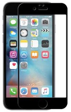 iPhone 6 / 6S Edge to Edge Full Cover Premium 3D Tempered Glass Screen Protector - Black