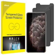 JETech Privacy Screen Protector iPhone 11 Pro Max & iPhone XS Max 2-Pack