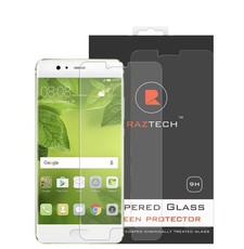 Raz Tech P10 Plus Tempered Glass Screen Protector For Huawei (Pack of 2)