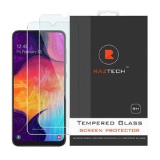 Raz Tech Tempered Glass for Samsung Galaxy A30 SM-A305F (Pack of 2)