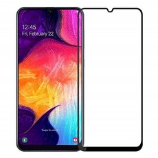 Silver Star Full Curved Tempered Glass for Samsung Galaxy A20