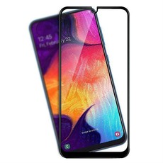 Silver Star Full Curved Tempered Glass for Samsung Galaxy A50