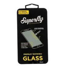 Superfly Tempered Glass Samsung Galaxy S6 Edge Plus 0.22mm Black Border