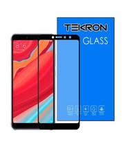 Tekron Full Coverage 5D Tempered Glass Screen for Xiaomi Redmi S2 - Black