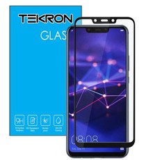 Tekron Full Coverage Tempered Glass for Huawei Mate 20 Lite - Black