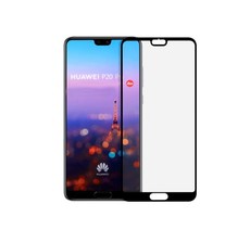 Tempered Glass Screen Protector for Huawei P20 Pro - Black