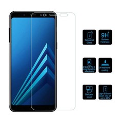 Tuff-Luv 2.5D 9H Tempered Glass screen for Samsung A6+