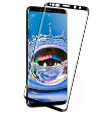 Tuff-Luv 3D Full Screen Curved Tempered Glass Protection for Samsung A6+