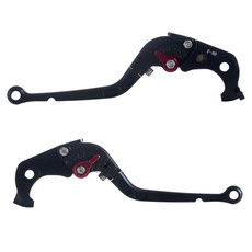 Kawasaki ZX6R, Z1000, ZX10R Brake & Clutch Levers set Black F88/K828