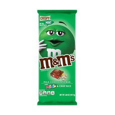 M&M Chocolate Slabs Crispy Mint 12 x 107g