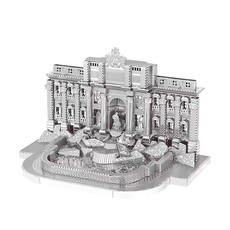 3D Metal Assembled Model Trevi Fountain