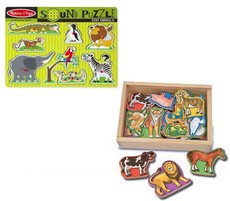 Animal Magnetic & Sound Puzzle