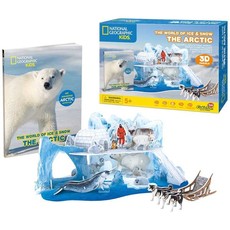 Cubic Fun National Geographic Kids - The Arctic 73pcs