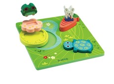 Djeco Relief 123 Froggy Puzzle