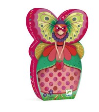 Djeco Silhouette Puzzle The Butterfly Lady