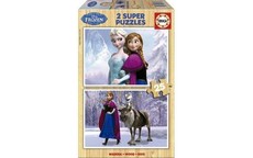 Educa Frozen Wooden Puzzle - 2 x 25 Piece