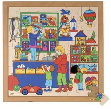 Educo Netherlands Puzzle My Shop 81 Pieces 40cm x 40cm