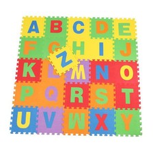 Large Mat of Alphabet Puzzle Pieces ABC Play Mat