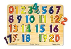 Melissa & Doug Numbers - 21 Piece