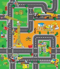 My Dream Mat Kids Construction Playmat