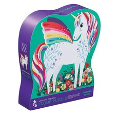 Puzzle 36 Piece Unicorn Forest Beauty