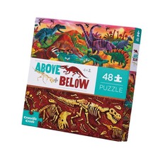 Puzzle 48 Piece Above and Below Dinosaur