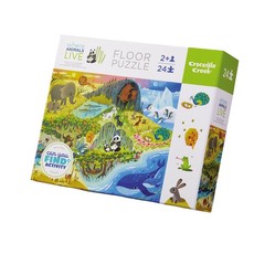 Puzzle Early learning Where Animals Live