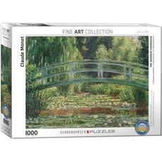 PuzzleD - The Japanese Footbridge, Calude Monet c. 1899 - 1000PC Puzzle